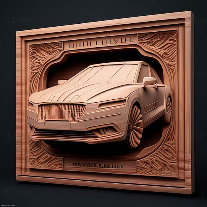 3D model Lincoln MKZ (STL)